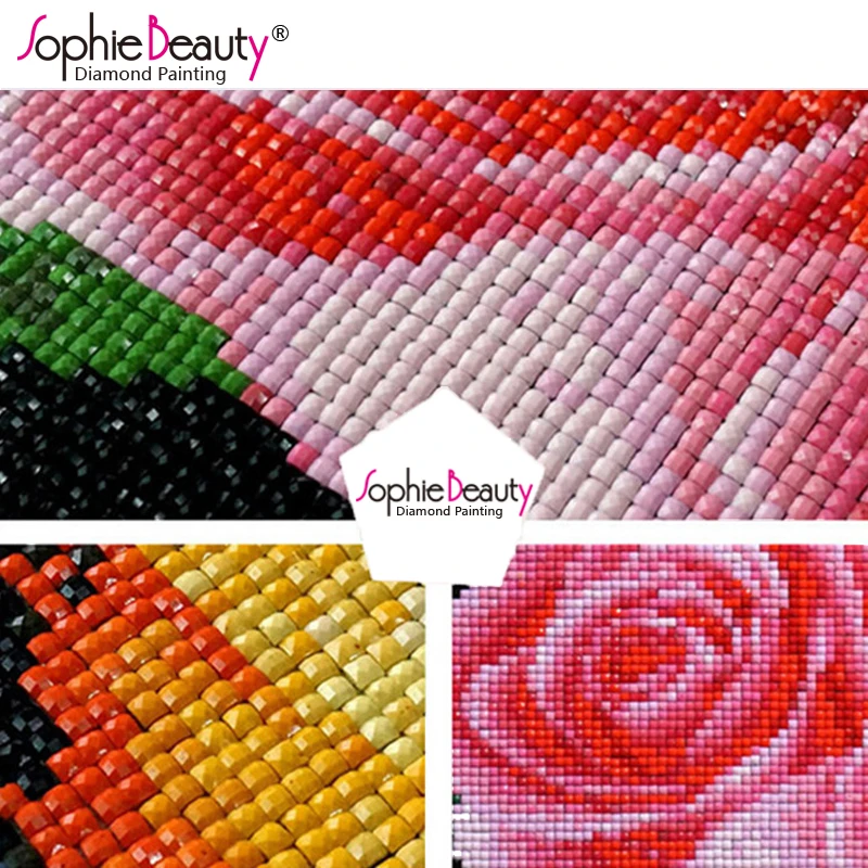 Sophie Beauty Diy Алмазная картина вышитая крестом ручная работа вышивка набор для