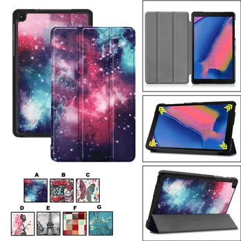 

Fottone Leather Stand Case Cover For Samsung Galaxy Tab A 8.0 2019 P205 Tablet Stands For Samsung Galaxy P200 Smart Stand Co z70