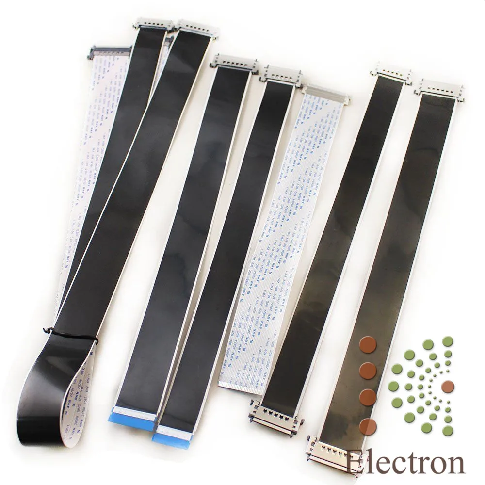 

7pcs 4K HD Panel Common Universal FFC Cable for Backlight TV Monitor Screen 51pin 41pin 30pin high quality