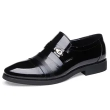 2019 Luxury Brand Men Flats Fashion High Quality Genuine Leather Shoes Mens Slip On Business Dress Shoes For Men DA0116 2019 Luxury Brand Men Flats Fashion High Quality Genuine Leather Shoes Mens Slip On Business Dress Shoes For Men DA0116