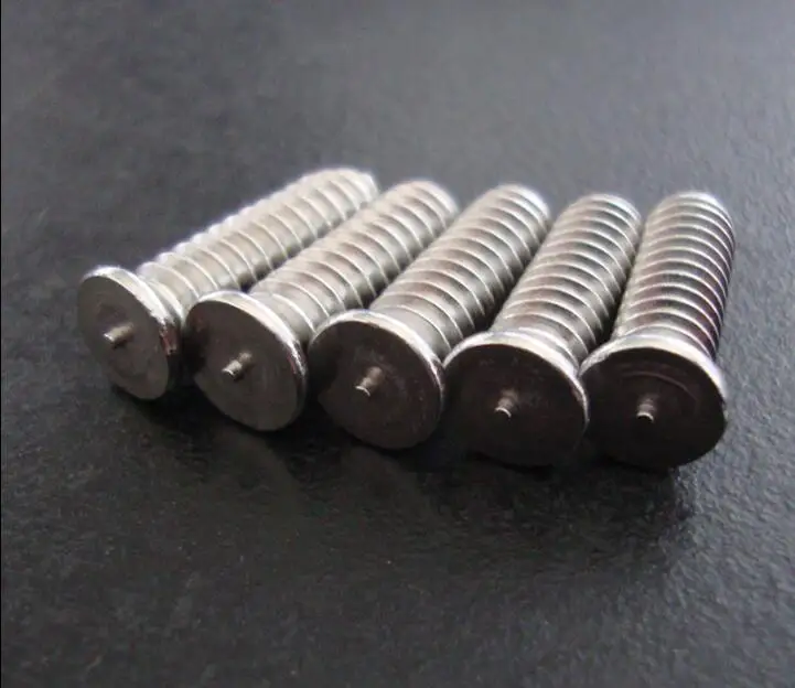 100 Pcs M3 M4 M5 M6 Welding Screws Stainless Steel 304 ISO13918 DIN32501 Spot Welding Studs