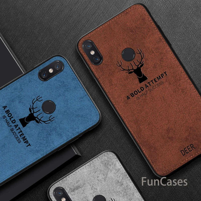 Мягкий чехол для телефона из ТПУ с тисненым рисунком оленя Xiao mi pocophone poco f1 8 6 5 max 3 2