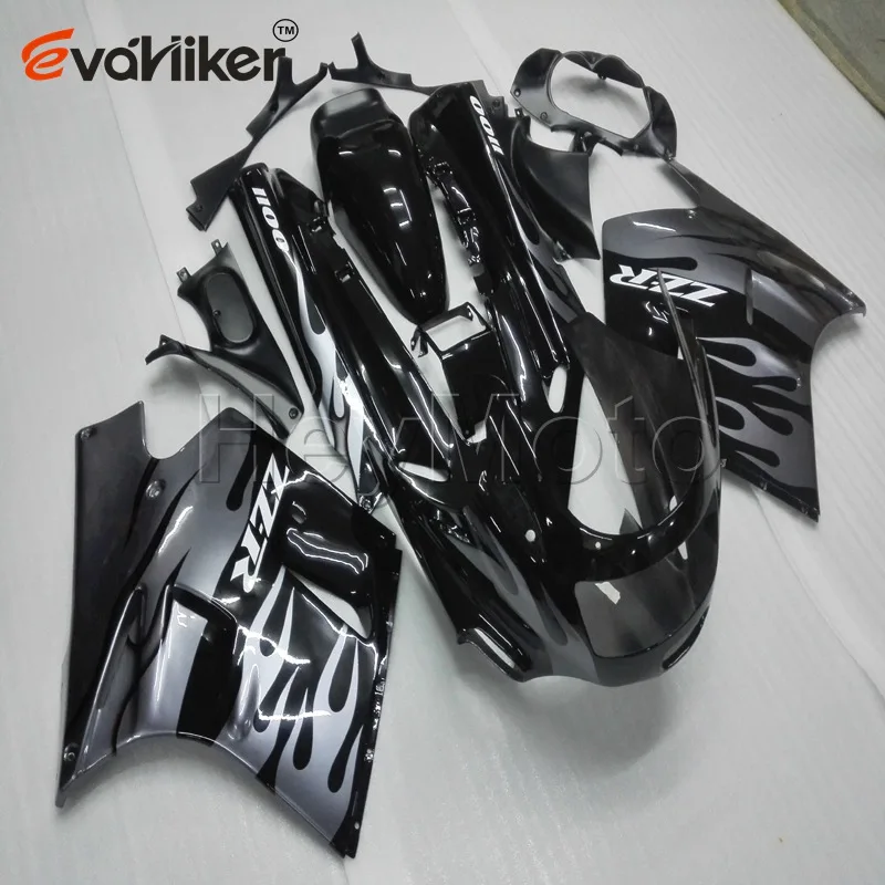 Обтекатель ABS для ZX11R 1990 1991 1992 1993 1994 1995 1996 1997 1998 1999 2000 2001 серебряное пламя H3 |