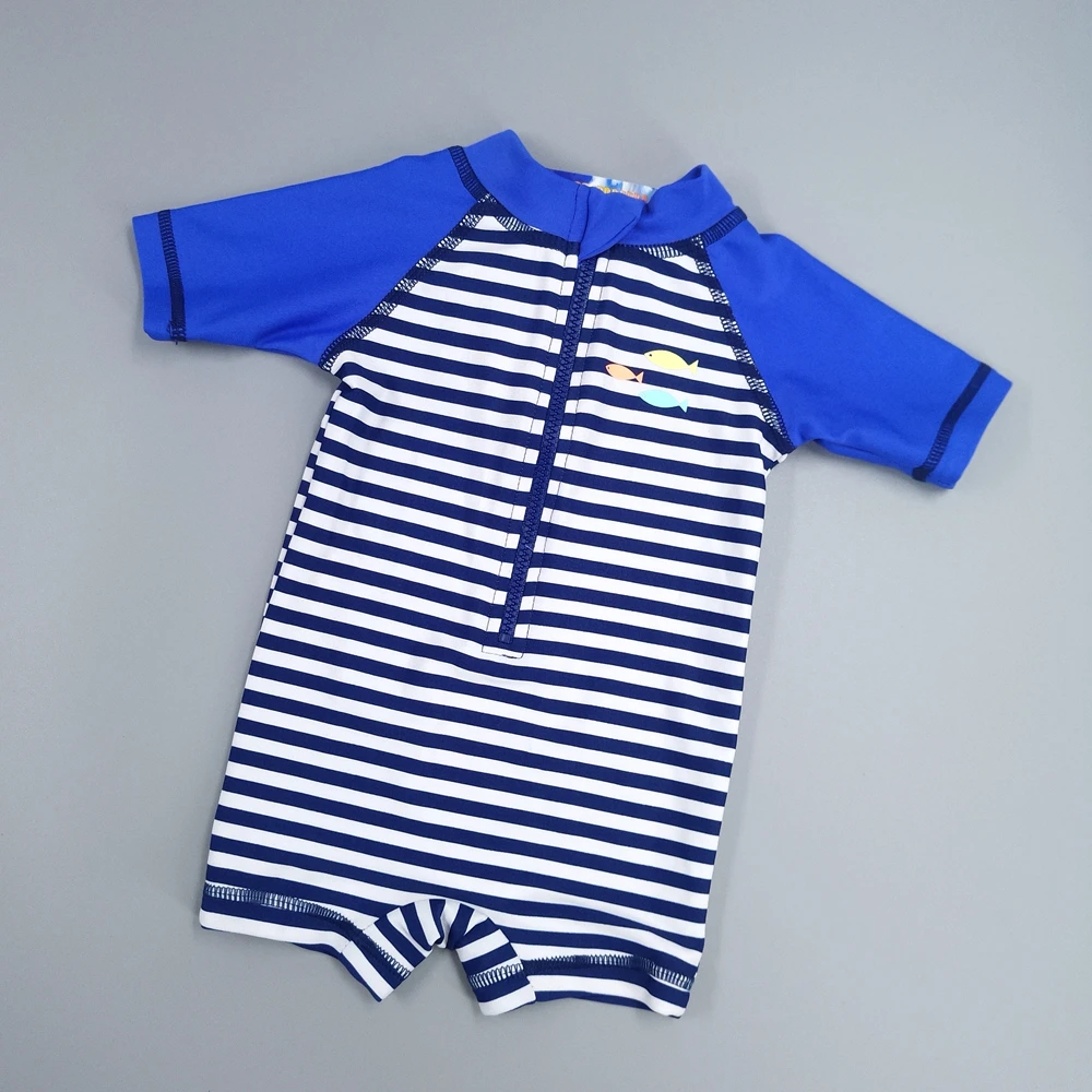 Chumhey 3 24M Brand Baby boys swimwear UV 50+ sun protection one piece