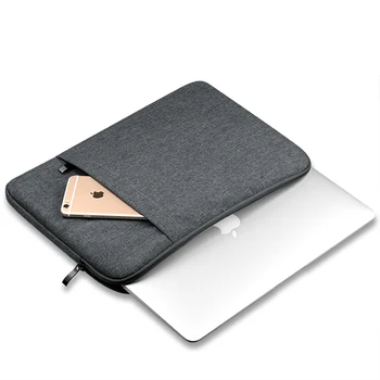 

Nylon Laptop Sleeve Bag For Macbook Pro Retina Air 11" 12" 13" 15" Protective Zipper Case A1465 A1466 A1398 A1425 A1502 A1706