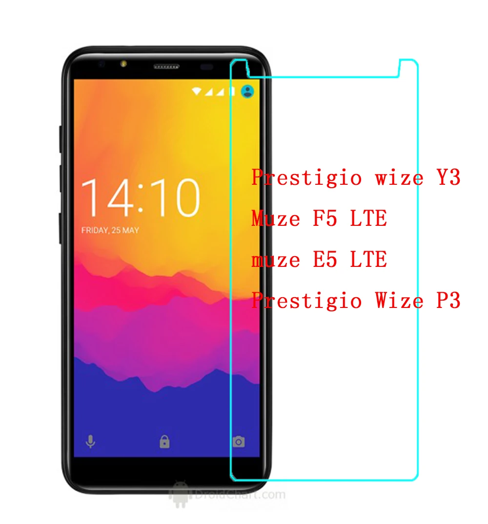 Защитная пленка для экрана телефона Prestigio Wize P3 / wize Y3 muze E5 LTE F5 закаленное стекло