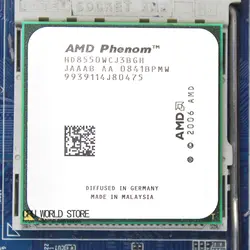 AMD Phenom X3 8550 трехъядерный Процессор процессор 2,2 ГГц HD8550WCJ3BGH Разъем Am2 +