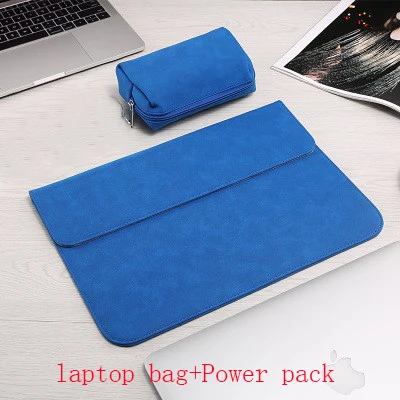 Новая роскошная сумка для ноутбука Macbook Air 13 Touch ID Pro 13 11 12 15 чехол для Xiaomi 13,3 15,6 чехол для ноутбука - Цвет: blue sets