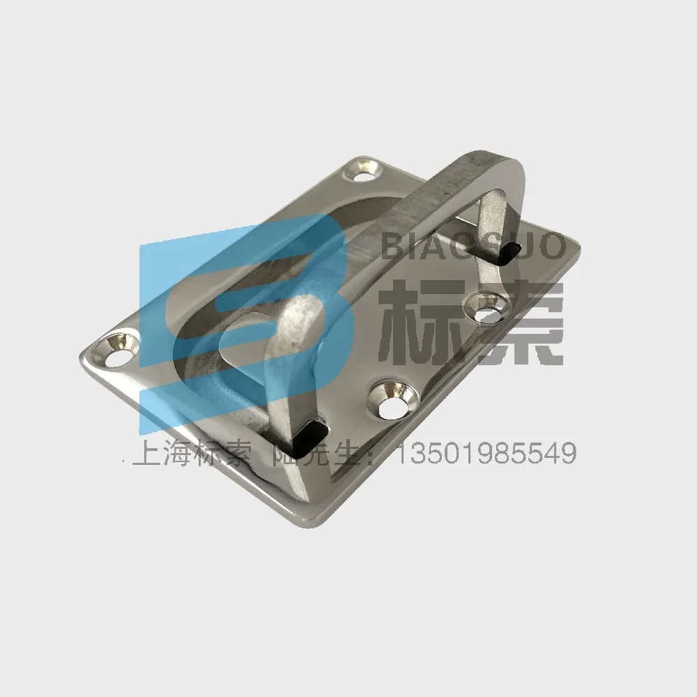 

304 stainless steel handle folding handle limit floor shake handshandle saloon car trailer floor shake handshandle LS504-4