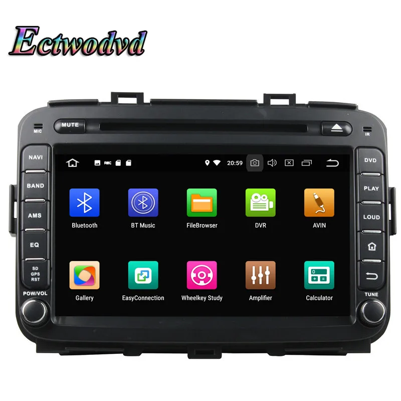 Ectwodvd Восьмиядерный 4G ram 64G rom Android 9 0 Автомобильный мультимедийный dvd плеер