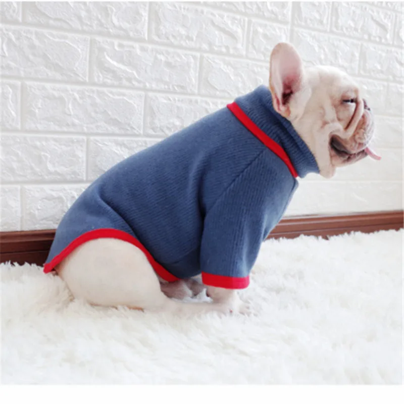 Модный свитер для собак на осень и зиму, одежда для собак, теплое пальто для домашних животных, наряд для пуделя, мопса, французского бульдога, корги, одежда для собак, костюм
