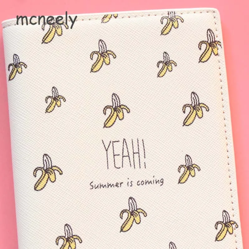 Сумка для паспорта Mcneely Banana из искусственной кожи сумка Обложка чехол (на