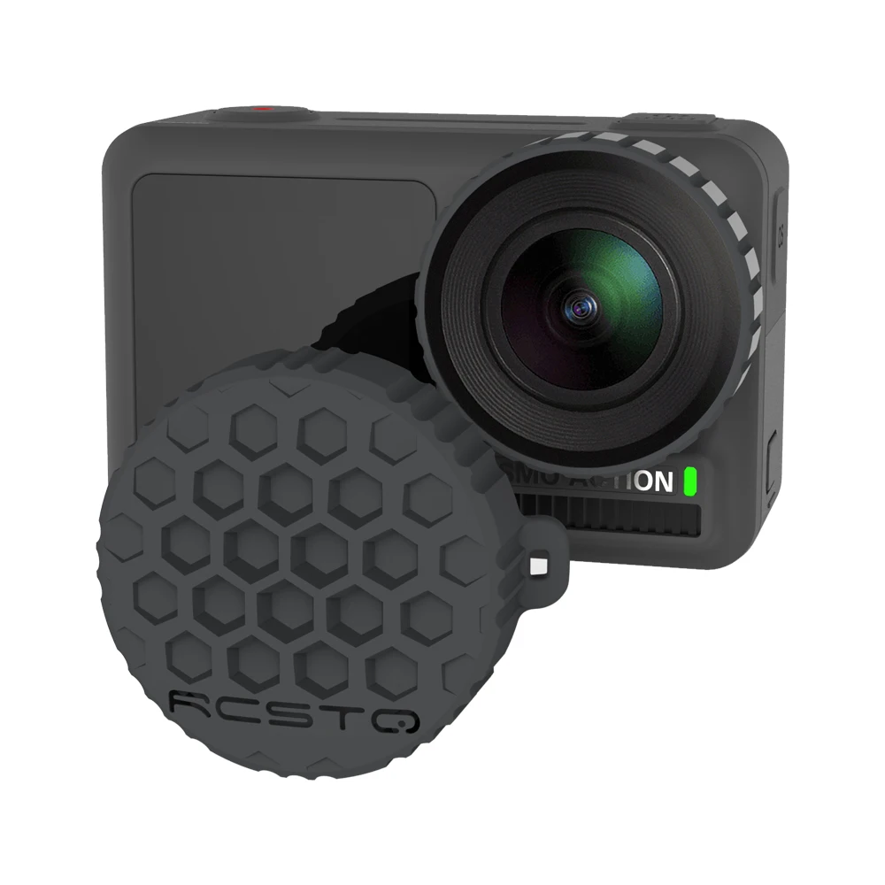 Osmo действие защитный силиконовый объектив камеры крышка чехол для DJI Osmo действие пыленепроницаемый протектор Спортивная камера аксессуар