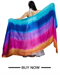 turquoise blue purple rose orange veil