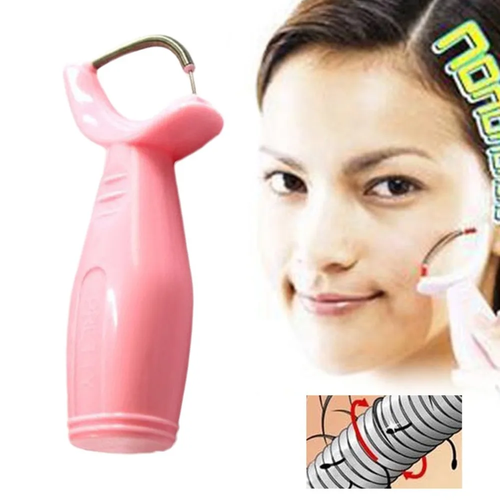 Для женщин лица для удаления волос Придерживайтесь легкие волосы эпилятор Красота Уход Инструменты для бритья Threading Эпилятор