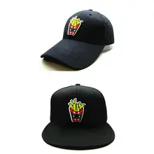 Ldslyjr картофеля-фри из хлопка с вышитым Бейсбол Кепки хип-хоп бейсболка с возможностью регулировки размера Шапки для детей и взрослых размеров 111