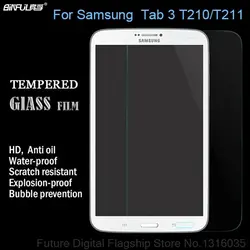 BINFUL HD закаленное Стекло Экран протектор для Samsung Galaxy Tab 3 7,0 T210 T211 T215 P3200 P3210 Tablet Защитная пленка