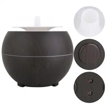 

Air humidifier usb aroma diffuser mini wood grain ultrasonic atomizer aromatherapy essential oil diffuser for home office Hot