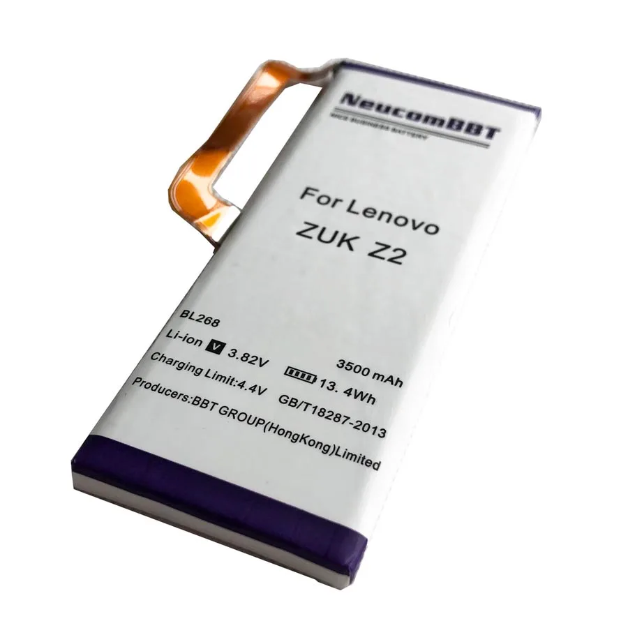 Аккумулятор BL268 для lenovo zuk Z2 zuk Z2131 телефон BL 268 аккумулятор Neucombbt