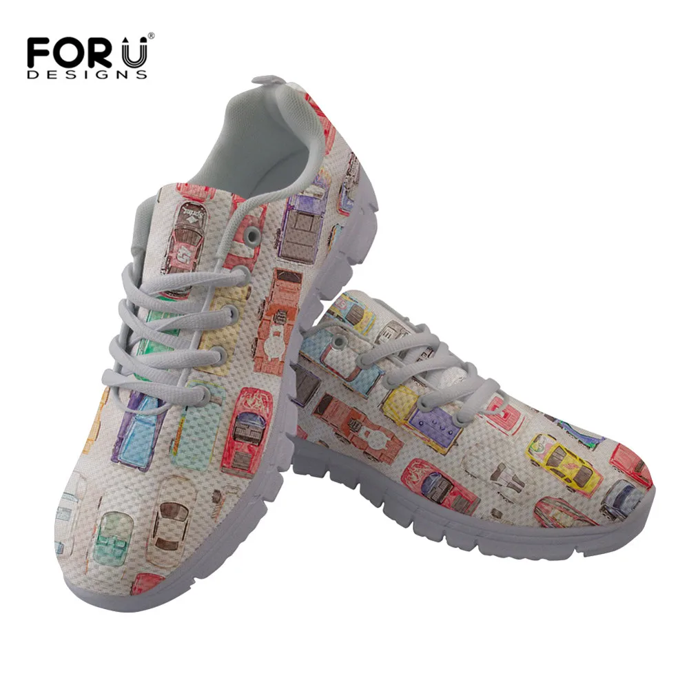 FORUDESIGNS New Jersey Traffic Jam Spring Autumn Flats Women Shoes Comfort Fashion Girls Casual