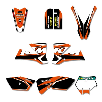 

Complete 3M Graphics Sticker Decals For KTM 85 SX SX85 2003 2004 2005