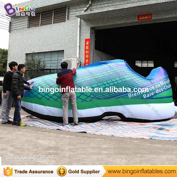 

Customized 5.2 meters long large inflatable shoe for display -inflatable toy