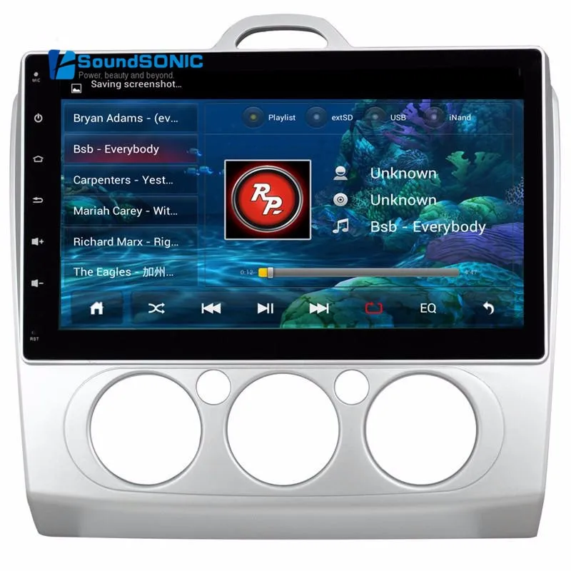 Clearance 10.2Inch Full Touch Screen Android 6.0 Car DVD GPS Special for Ford for Focus 2004-2007 with Manual AC Wifi 1024*600 HD Screen 5