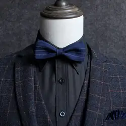 Новый Для мужчин повседневная диких чистый цвет галстук-бабочка модные британские Лук костюм рубашка галстук-бабочка для Для мужчин