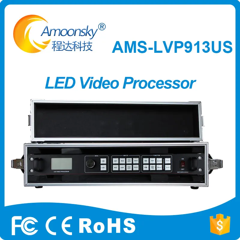 RGB led внутренний цифровой signage pip видео процессор LVP913US установить в чехол полета