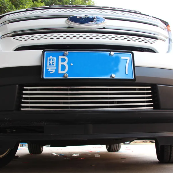 Sansour гоночные грили для Ford Explorer 20112012 2013 2014 Нержавеющая сталь Передняя Нижняя