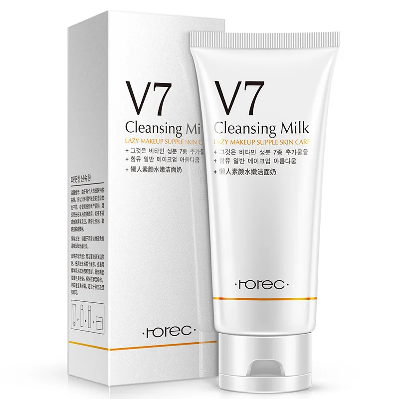 

Rorec V7 Skin Care Whitening Moisturizer Facial Cleanser Vitamin Essence Dirt Grease Pore Cleaner Blackhead Remover Anti Acne