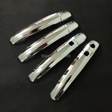 For 2014 Suzuki SX4 S-Cross Car Door Handle Cover Trim ABS Chrome Exterior Door Handle Cover Car Styling Accessories 8pcs/set