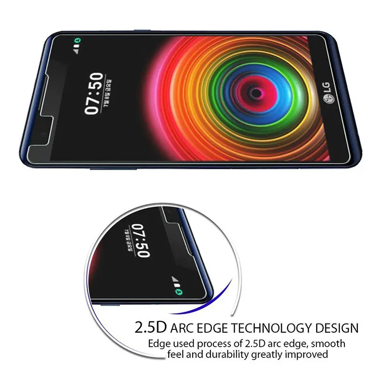 FQYANG 9H закаленное стекло для LG K5 K7 K8 K10 2017 K20 PLUS Защитная пленка экрана LV3 LV5 LS777