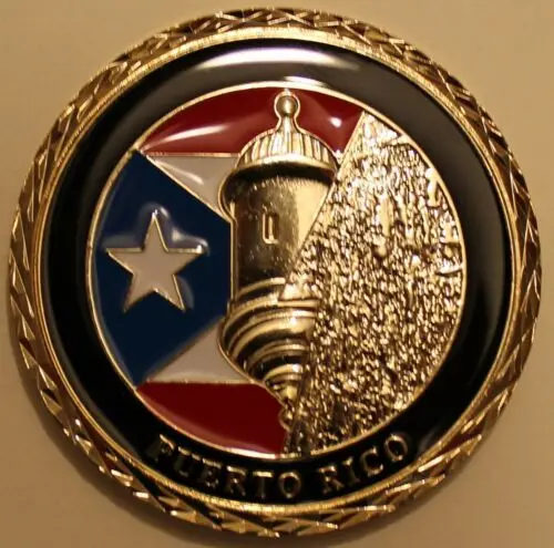 Пример! Fort Buchanan Пуэрто-Рико 65th Infantry Regiment памятная монета для участника армейских соревнований, круглые монеты сувениры, подарки, DHL