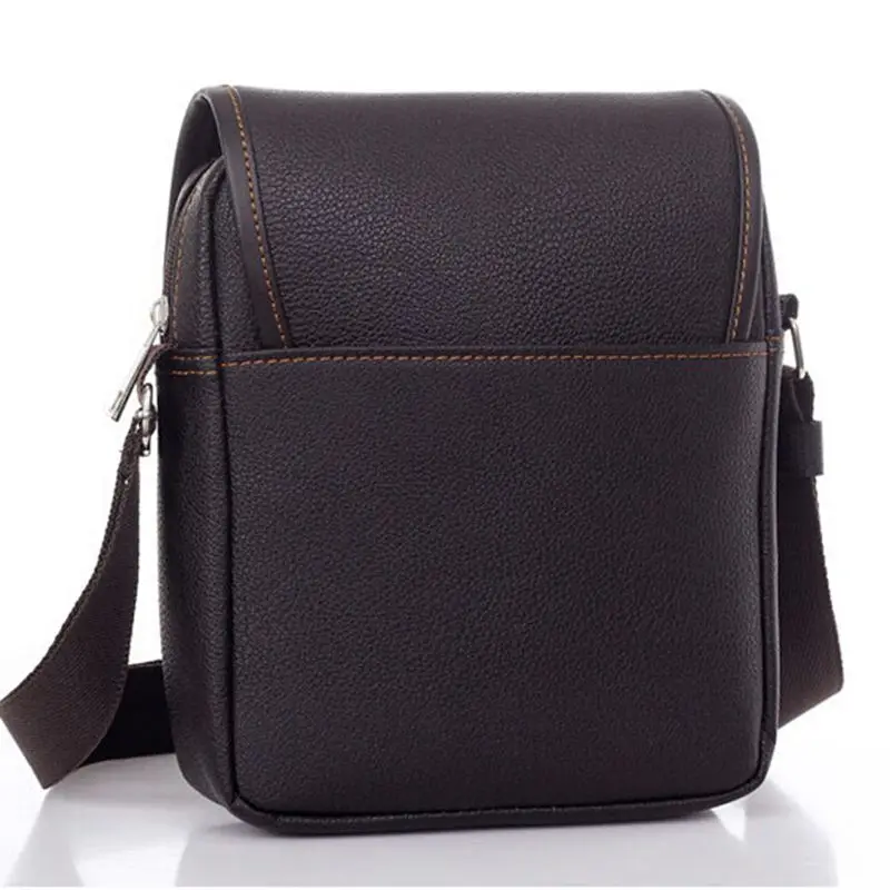 Lowest price 2017 New hot sale PU Leather Men Bag Fashion Men Messenger Bag small Business crossbody shoulder Bags   A40-293