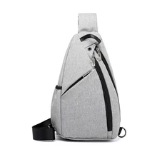 Летние Новые большие емкости мужские высококачественные носимые Оксфордские ткани для отдыха одиночные большие сумки на ремне бренд груди пакет Z973