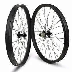 26er XC/AM/эндуро/DH MTB Углеродные колеса бескамерные диски 24/35/40 мм Ширина для 26 дюймов горный велосипед колесной