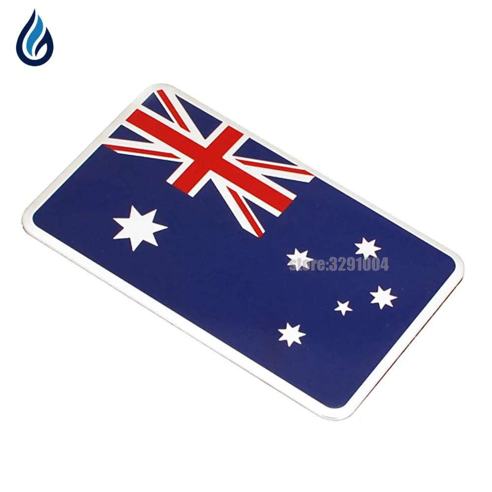 Австралийский флаг эмблема значок наклейка для Toyota Hilux Corolla Camry Hyundai i30 Tucson Ford Ranger