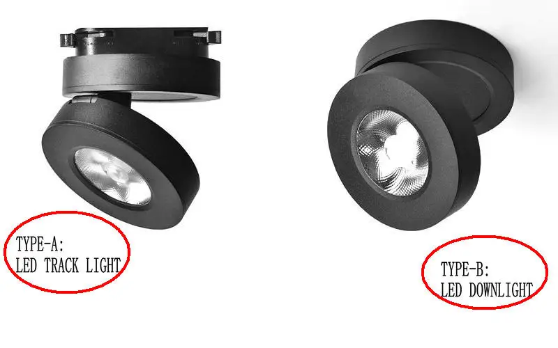 5 Вт 7 10 CREE COB светодиодный Трековый светильник точечный настенный прожектор для