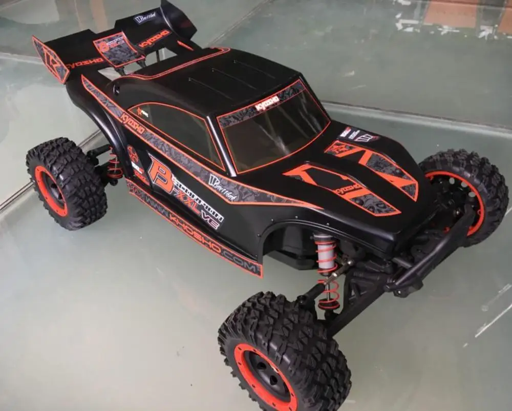 Kyosho 1/8 1/7 Rc автомобиль B-XXL Скорпион B-XXL гоночный багги - Цвет: with body tire