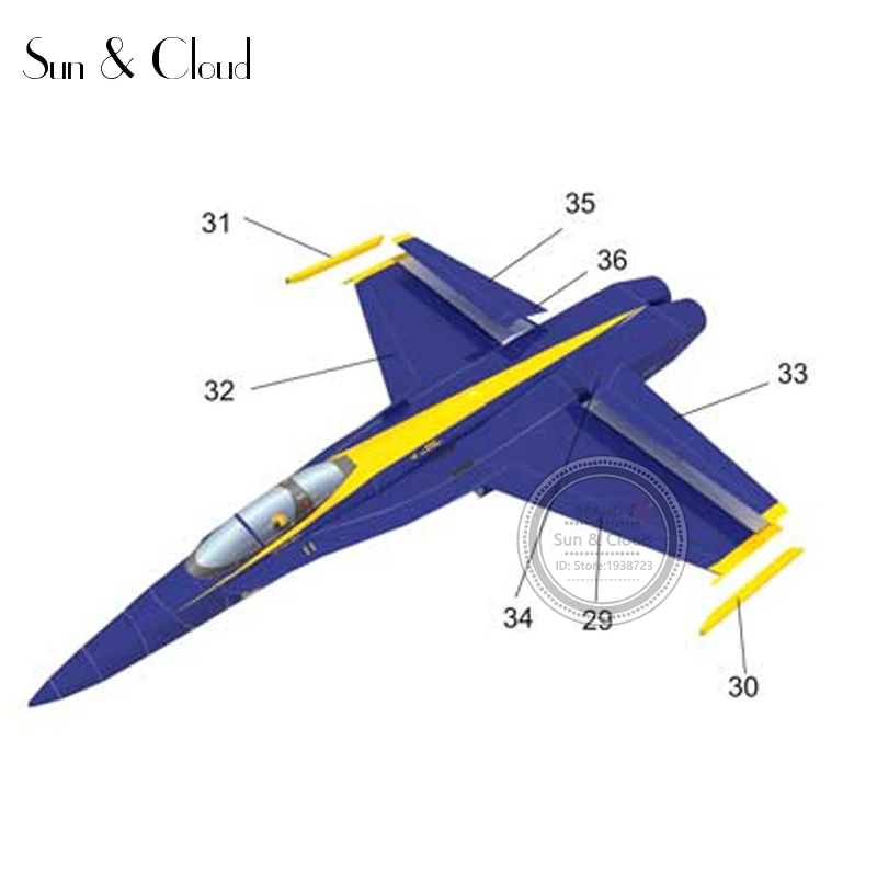 1:48 3D Макдоннелл Дуглас F/A-18 Hornet истребитель самолет Бумажная модель сборная ручная работа игра-головоломка DIY детская игрушка