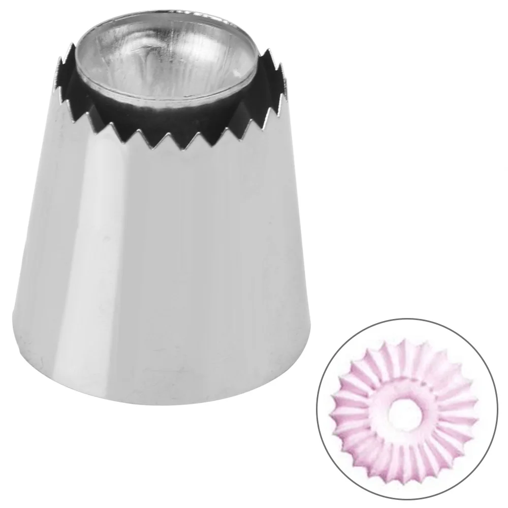 NICEYARD Pastry Nozzles Kitchen Tools Gadgets Cake Decoration Ring Cookies Mold Piping Nozzles Stainless Steel Bakeware