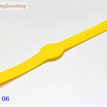 BG-06 100 шт./лот 13,56 МГц мультичастотный Классический 1 K S50 F08 наручный браслет NFC Браслет микросхемой чипом микропроцессорные карты для бассейна сауна комната тренажерный зал