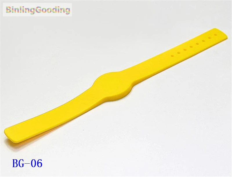 

BG-06 100PCS/LOT 13.56mhz MF Classic 1K S50 F08 NFC Wristband Bracelet IC Card For Swimming Pool Sauna Room GYM