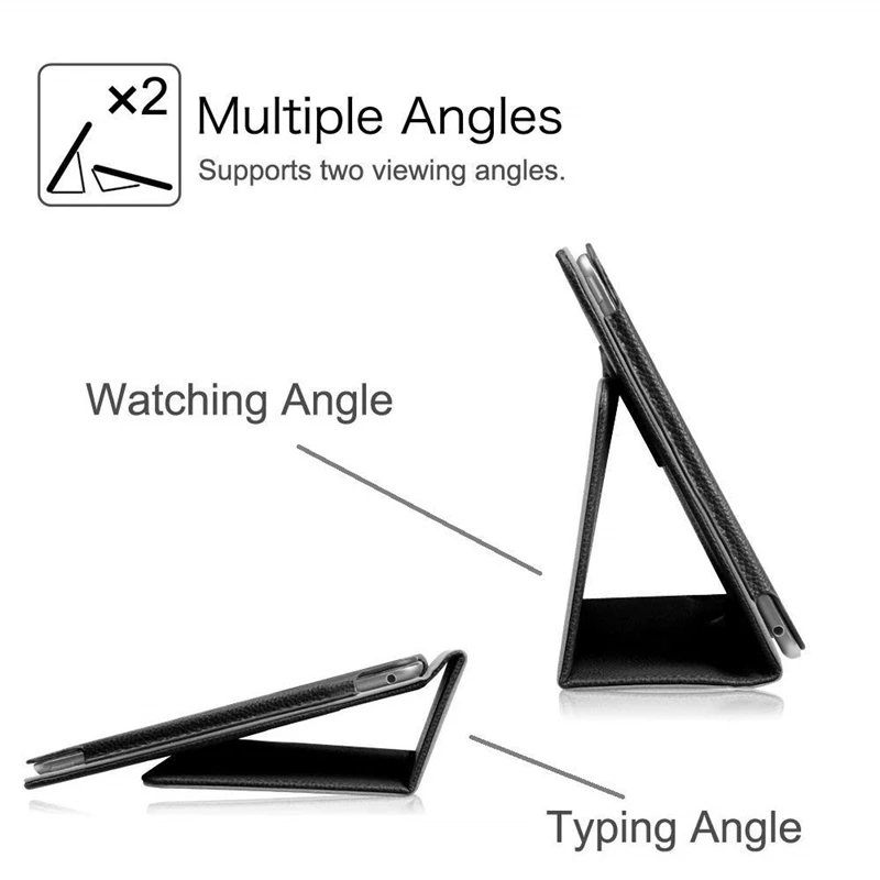  iPad 2018 9.7 Slim Folding Stand Smart Cover Case (5)