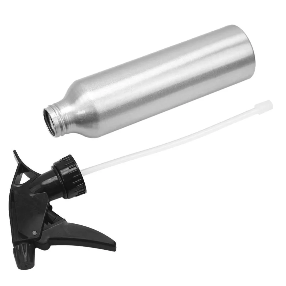 Металлические многоразовые бутылки распылители для волос 300 мл|spray bottle|aluminum spray