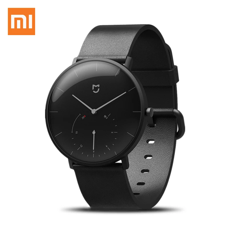  Xiaomi Mijia Mi Quartz Watch Life Waterproof Smart Watch with Double Dials Alarm Sport Pedometer Se