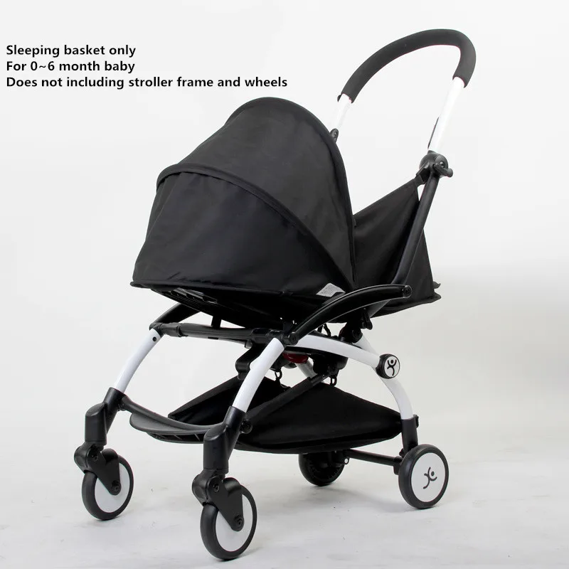 Six color newborn baby sleeping basket 0 6 months baby use baby carriage fit yoya stroller