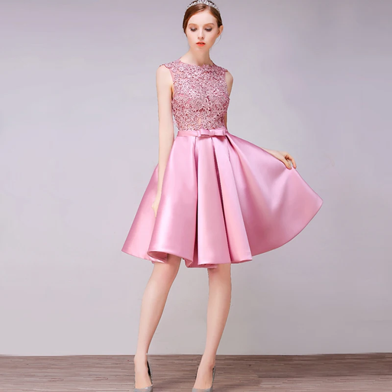 ROBE DE SOIREEDONGCMY SHORT COCKTAIL DRESSES PARTY PLUS SIZE WOMEN LACE GOWN BACKLESS A LINE VESTIDOS ELEGANT evening dresses cocktail dress