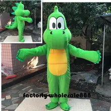 Хэллоуин Зеленый Динозавр талисман костюм костюмы косплей Вечерние игры маскарадный костюм США